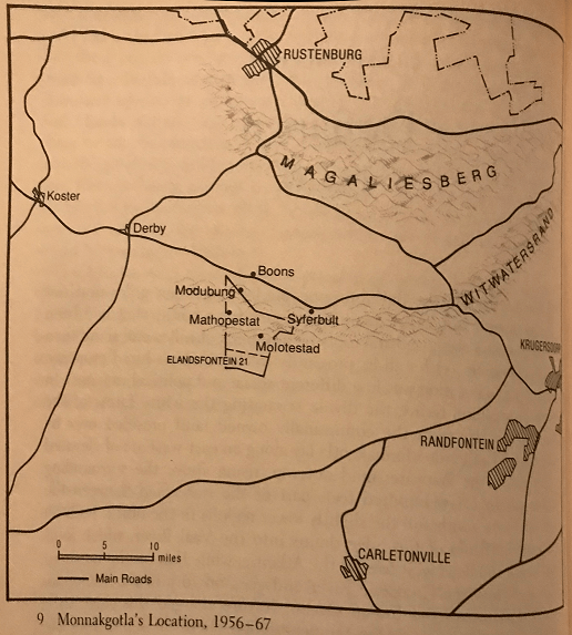 Monnakgotla's Location, 1956 - 67